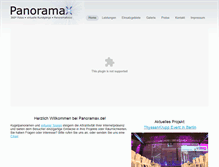 Tablet Screenshot of panoramax.de